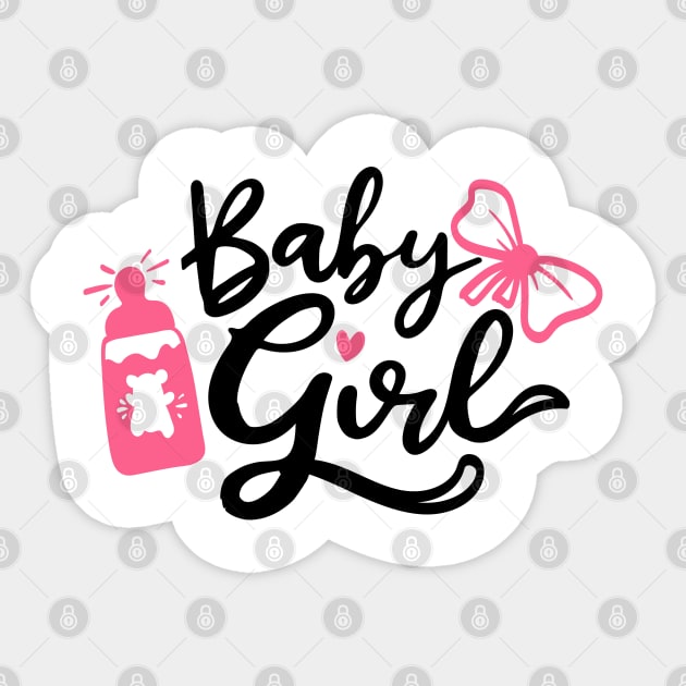 Baby girl Sticker by Stellart